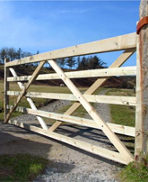 Wooden Entrance Gates