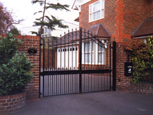 Wrought Iron Driveway Gates